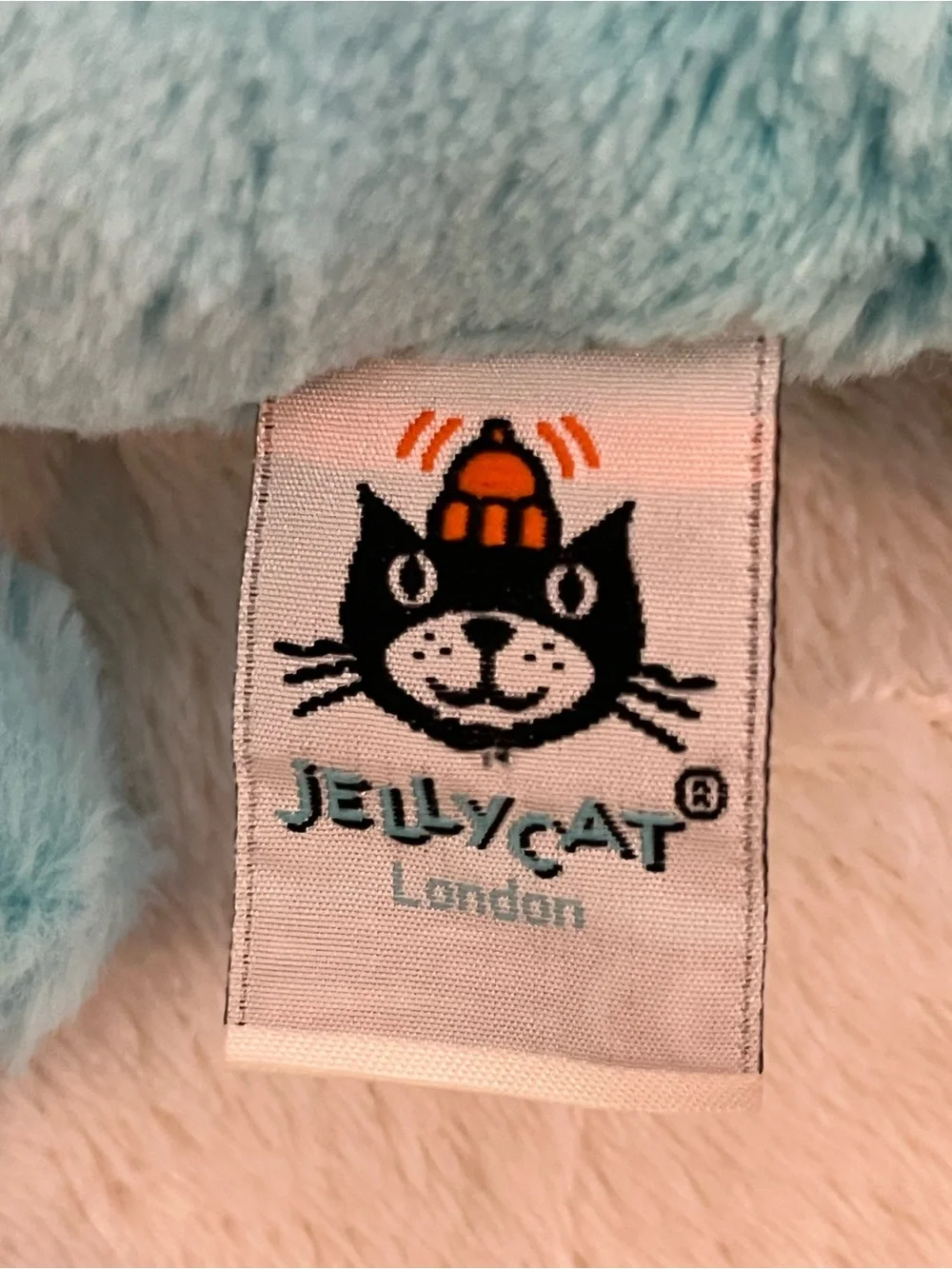 Jellycat Sea Sorbet Narwhal Plush Aqua Blue Unicorn Fish Soft Toy 12.5” W/Horn